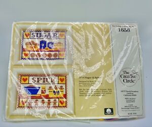The Creative Circle needlework kit #1656 Sugar & Spice NEW counted cross stitch