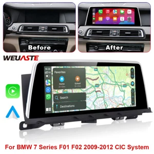Android Auto Wifi 10.25'' Car Linux Screen For BMW 7 Series F01 F02 2009-12 CIC - Picture 1 of 12
