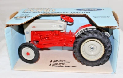 Vintage ERTL 1/16 Ford NAA Golden Jubilee 1986 Farm Diecast Metal Tractor w/ Box - Image 1 of 4