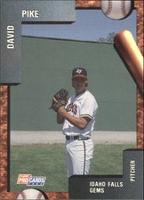 1992 Idaho Falls Gems Fleer/ProCards #3510 David Pike