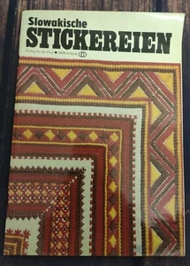 Slowakische Stickereien, Handarbeitsbuch DDR-Fachbuch 1984 - Bild 1 von 3