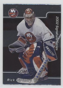 2001-02 ITG Be A Player Signature Series Rick DiPietro #001