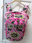Vera Bradley Large Travel Campus Laptop Quilted Backpack Priscilla Pink NIce