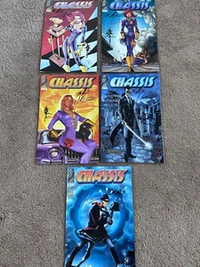 Konvolut 5 signierte 1999 Chasis Image Comics Hefte #1-5 - Bild 1 von 15