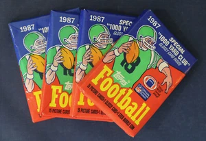 Topps Football 1987 paquete sellado de fábrica (1) cantidad - Imagen 1 de 2