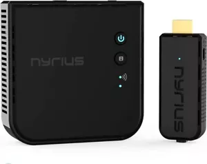 Nyrius Wireless HDMI Video Transmitter & Receiver with Remote Extender NEW WS55 - Picture 1 of 2