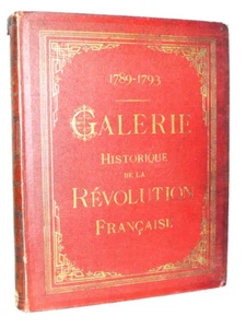 Folio. Galerie Historique de la Révolution Française 1789-1793. 50 planches. - Picture 1 of 17