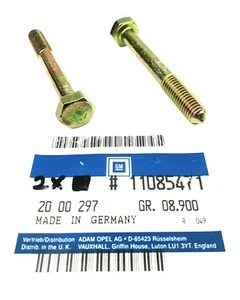 2x Originale Opel SKT-Schrauben M8 x 60 Platte Längsträger Kadett E - 11085471 - Picture 1 of 4