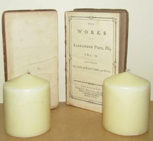 Alexander Pope - The Works Vol VI (Last Letters & Will) - 1767 Donaldson Edition - Imagen 1 de 5