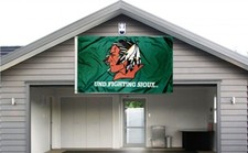North Dakota Fighting Sioux Flag Large 3x5F UND Banner Hockey Basketball College
