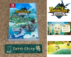 Fantasy Life i: The Girl Who Steals Time Juego Nintendo Switch NUEVO Japón - Imagen 1 de 23