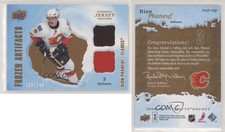 2008-09 Upper Deck Artifacts Frozen Jersey Dual /199 Dion Phaneuf #FAD-DP