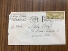 Us 1934 8C Air Mail Cover From Los Angeles Ca To Denver Co