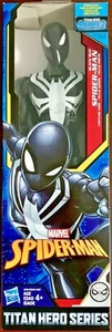 Hasbro MARVEL Titan Hero Series Black Suit SPIDER-MAN #63299 12" Action Figure - Picture 1 of 2