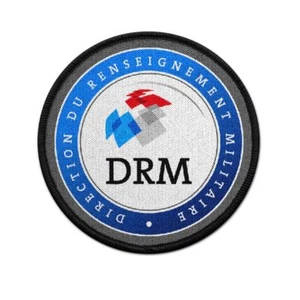 Patch DRM Direction du Renseignement Militaire Frankreich Aufnäher#33997 - Picture 1 of 1