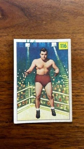 1955-56 Parkhurst Wrestling #116 Ken Colley RC - Picture 1 of 2