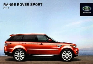 2014 LAND ROVER RANGE ROVER SPORT—5 MODELS—PRESTIGE 81-PAGE SALES BROCHURE—NEW - Foto 1 di 1