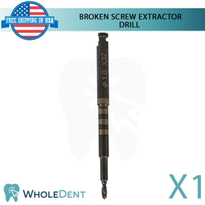 Broken Fixation Screw Drill Removal Instrument Dental Extractor Surgical SOS - Imagen 1 de 3