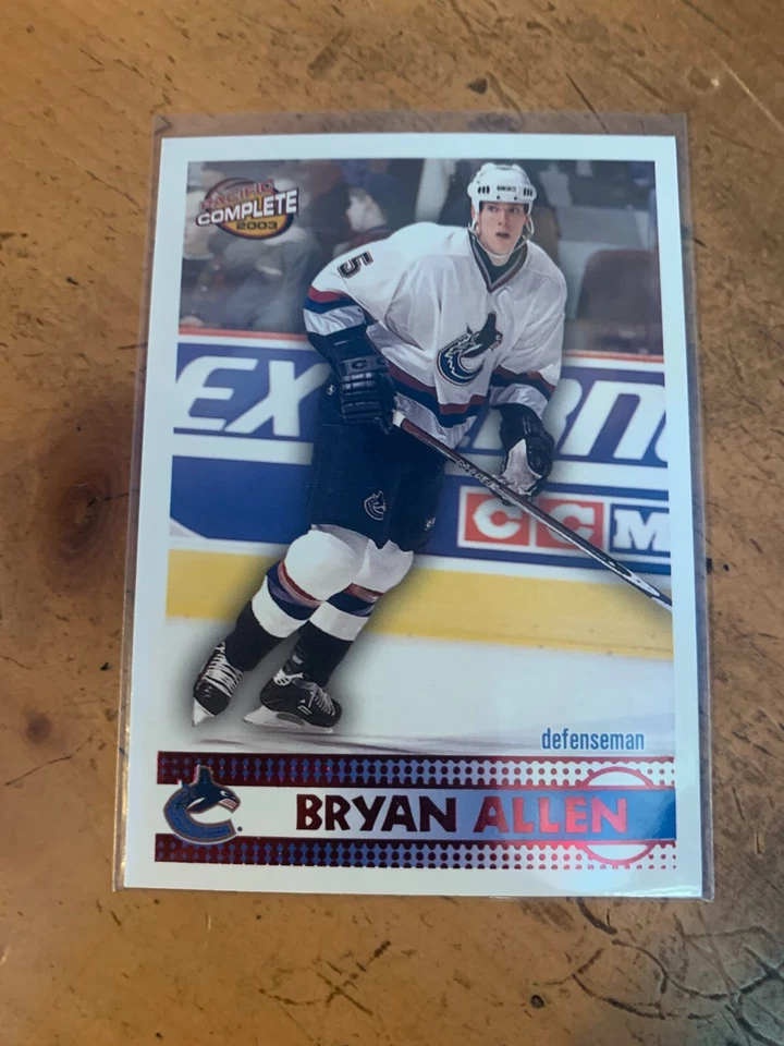 2002-03 Pacific Complete Red (Ser #'d 046/100) - #391 Bryan Allen - Image 1 of 2