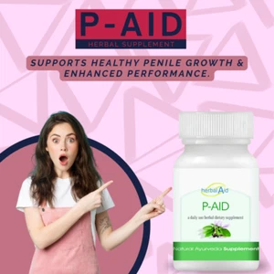 P-Aid 60 Pills - Traditional Men’s Care / Herbal Support for Men’s Routine - Picture 1 of 14
