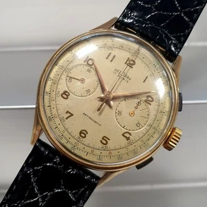 Chrono Delbana oro 18 kt - Picture 1 of 10