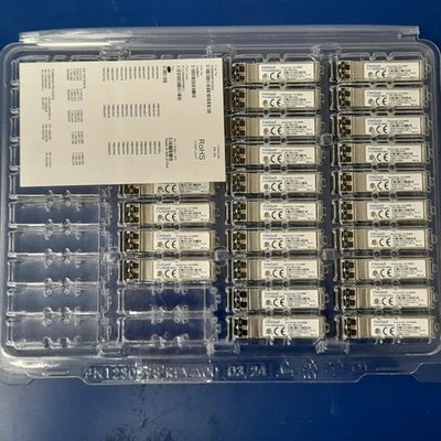 Lot of 28 FINISAR FTLF8540P4BCL Transceivers - Image 1 of 4