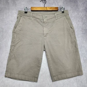 AG Adriano Goldschmied Shorts Herren 33R grau The Griffin Tailored Stretch Freizeit - Bild 1 von 18