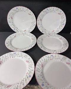 6er Set Johnson Brothers Sommer Chintz England 1883 Stempel Speiseteller 10,5" - Bild 1 von 10