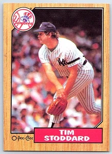 1987 O-Pee-Chee Tim Stoddard New York Yankees #321 - Picture 1 of 2