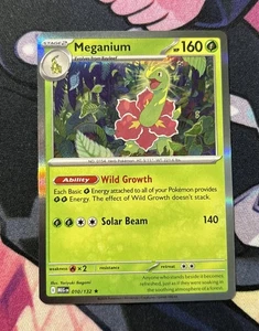 Meganium 010/132 Me01: Mega Evolution Holo Rare - Picture 1 of 2
