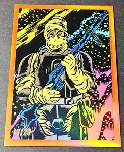 2023 Topps Chrome Star Wars Galaxy Orange /25 Darth Vader's Bounty Dengar #DVBH - Picture 1 of 2