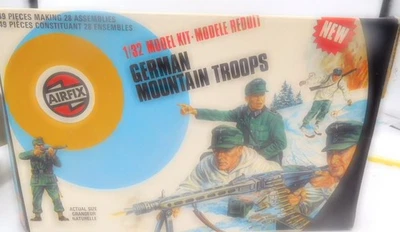 24 de 28 figuras de tropas de montaña alemanas Airfix escala 1/32 Foto 1 de 4