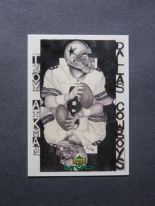 1999 Upper Deck MVP DYOC - Troy Aikman - Dallas Cowboys - #W22 - Picture 1 of 2