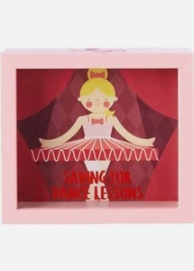 Brand New Boston Warehouse Bank for Dance Lessons 8"X 7" Piggy Bank - Picture 1 of 3