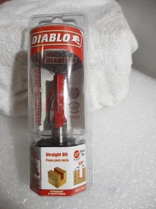 Diablo ROUTER 3/8" DURCHMESSER GERADER BIT DR12110 1/2" Schaft Hartmetall ARTIKEL # DR12110 NEU - Bild 1 von 11