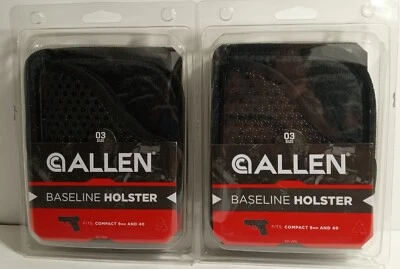 2 fundas Allen 44203 Baseline funda de bolsillo doble mano marco compacto automático negro Foto 1 de 2