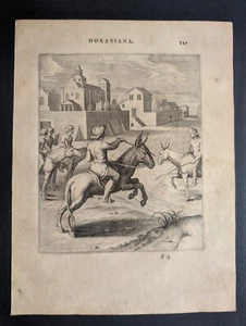Amicitiam fovet Munificentia, Horati Emblemata, Otto van Veen, Stampa 1607 - Picture 1 of 8
