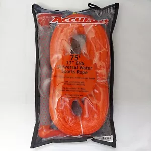 Water Ski/Sports Accurate Lines Rope 75', NEW, 13" EVA Universal - Picture 1 of 5