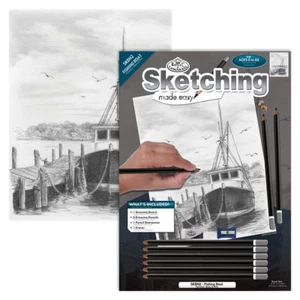 Fishing Boat - SKBN2 Royal & Langnickel / Royal brush Sketching Made Easy - Picture 1 of 1