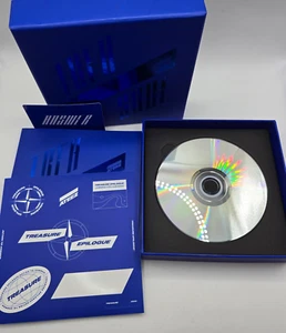 ATEEZ Treasure Epilogue: Action to Answer Album CD Book - BLUE Damaged - Foto 1 di 9