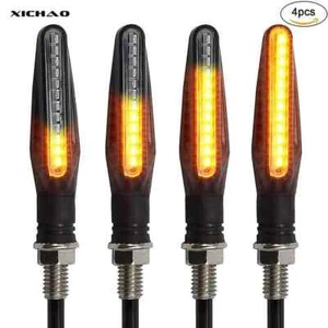 Clignotant Moto Lot de 4 Universel Ampoule Homologue Feu Clignotants 12V 12 LED - Imagen 1 de 4