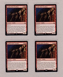MTG - 4X Goblin Dark-Dwellers X4 - Oath of The Gatewatch - Rare NM/MT Playset - Picture 1 of 1