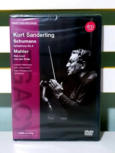 Kurt Sanderling: Schumann/Mahler BBC Philharmonic Orchestra DVD NEW - Picture 1 of 3