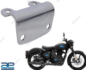 Handle Bar Clip Clamp Chrome For Royal Enfield New Classic Reborn 350 @US - Picture 1 of 6