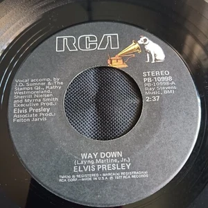 Elvis Presley – Way Down / Pledging My Love (RCA Victor PB-10998) - Picture 1 of 2
