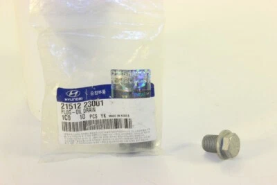 GENUINO NUEVO HYUNDAI ELANTRA 2006-2010 ENCHUFE DRENAJE DE ACEITE Foto 1 de 3