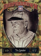 2013 Panini Cooperstown Gold Crystal #3 Tris Speaker /299