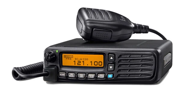 ICOM IC-A120E TOP PERFOMANCE MOBILE VHF AIR BAND RADIO - image 1 of 1