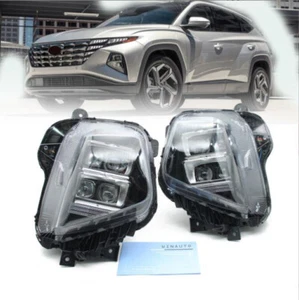 Front Bumper Fog Lamp Driving Light Set For Hyundai Tucson 2022-2023 Left&Right - Picture 1 of 6