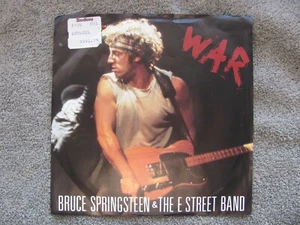 Bruce Springsteen E Street Band WAR 45 Single Merry Christmas Baby Ex Condition - Picture 1 of 4